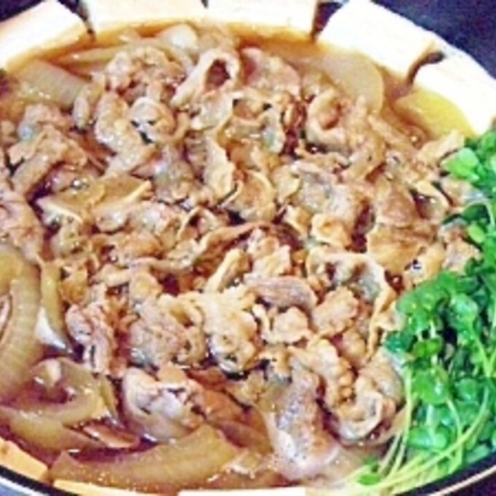 ジンギスカンたれで 肉豆腐鍋 レシピ 作り方 By 寝虎太郎 楽天レシピ ジンギスカンたれで 肉豆腐鍋 レシピ 作り方 By 寝虎太郎 楽天レシピ